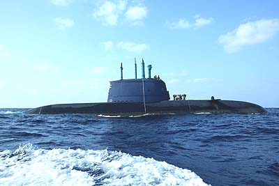 Germany Sells Israeli Navy its Sixth Submarine, 1 Year After Netanyahu Released PA Funds Israeli navy Dolphin-class submarine in the water off the coast of Haifa.