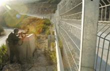 IDF at the Gaza border fence