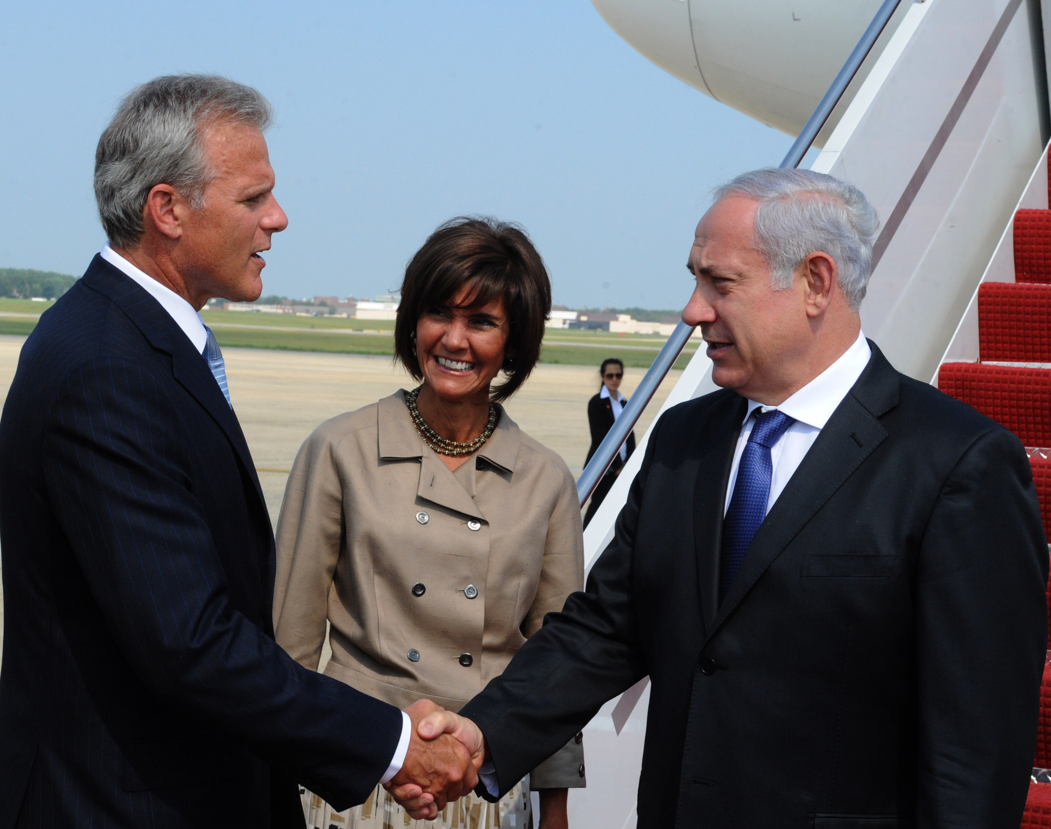 Ambassador Michael Oren meeting with PM Binyamin Netanyahu