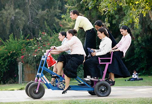 A Bicycle Built for Six