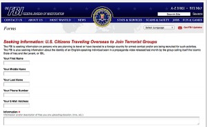 Tips form the FBI wants people to use to help identify terrorists.