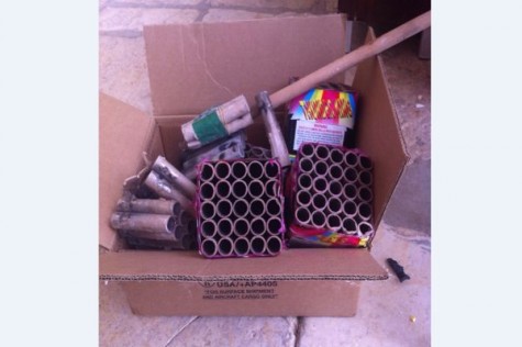 Fireworks Launchers on Temple Mount