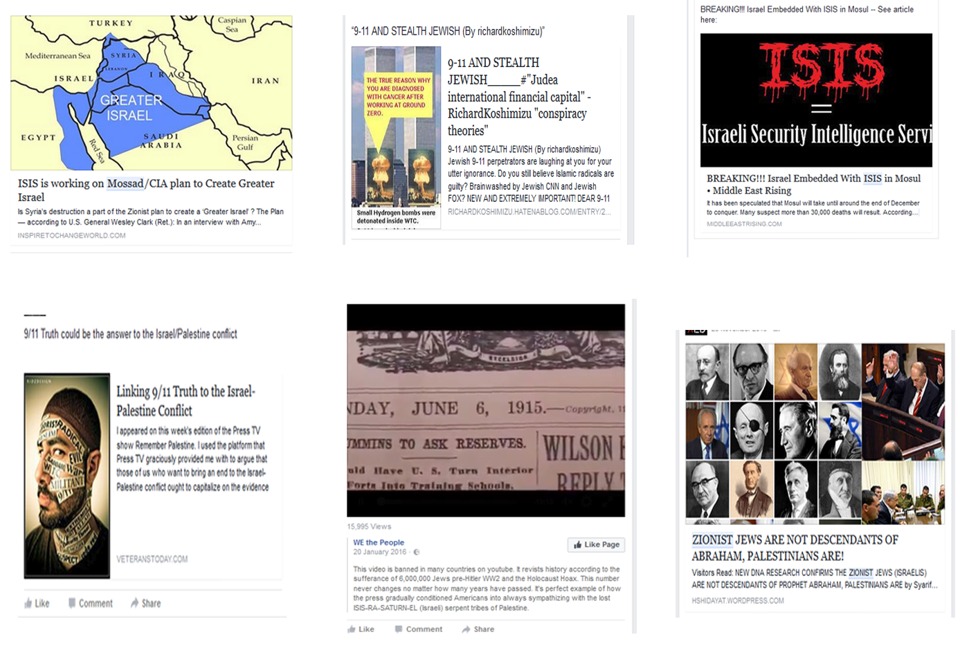 antisemitic facebook