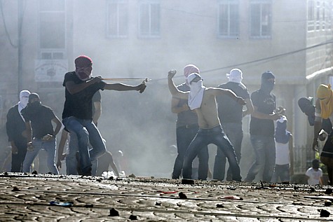 Arabs riot in Jerusalem
