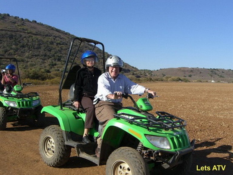 Atvs on the Syrian Border