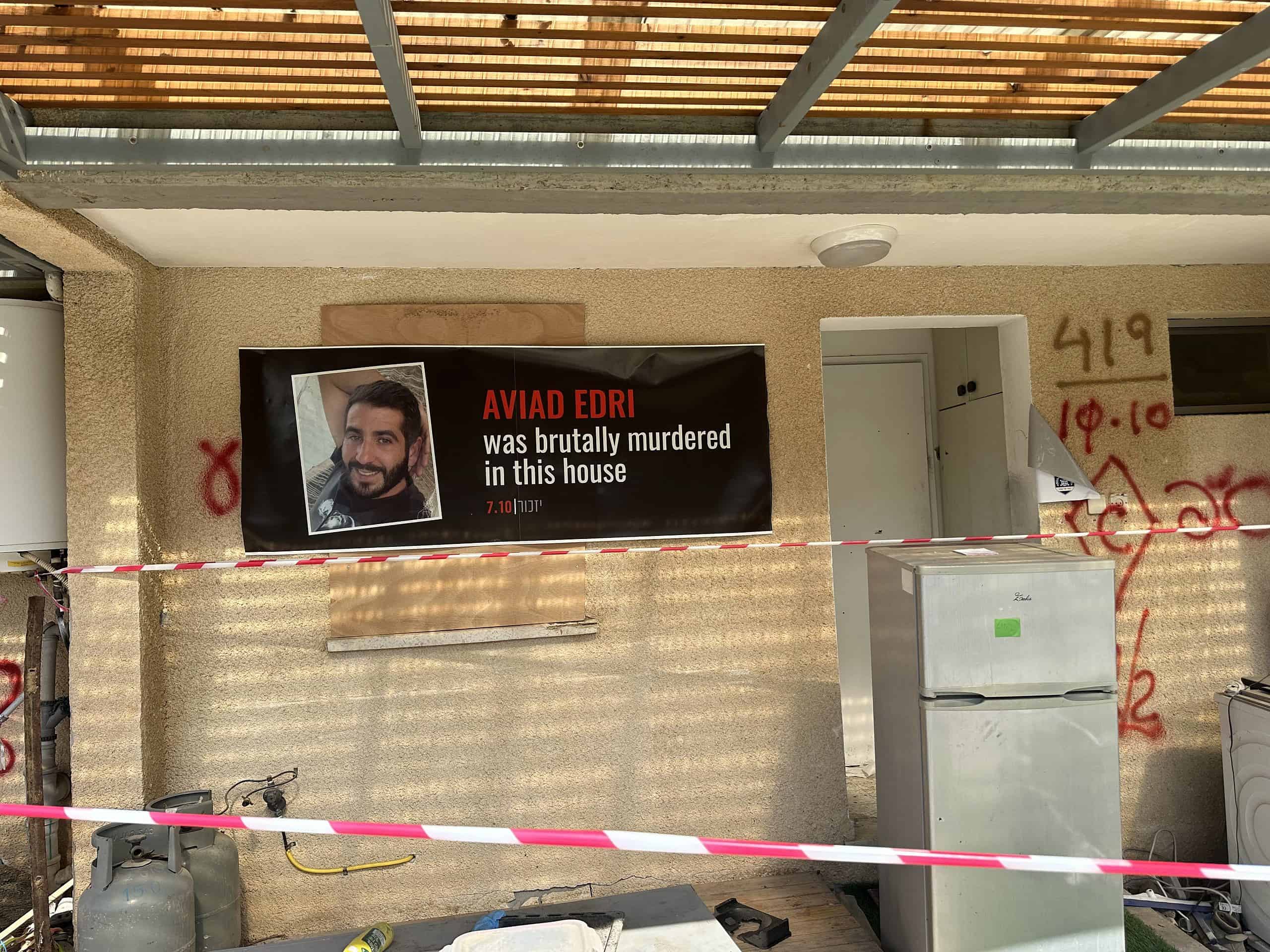 Aviad Edri Murdered in Kibbutz Kfar Aza