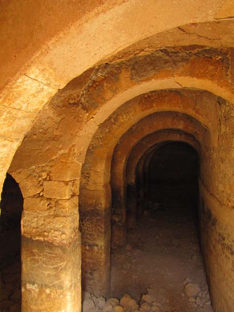 Byzantine archaeological dig near Tekoa