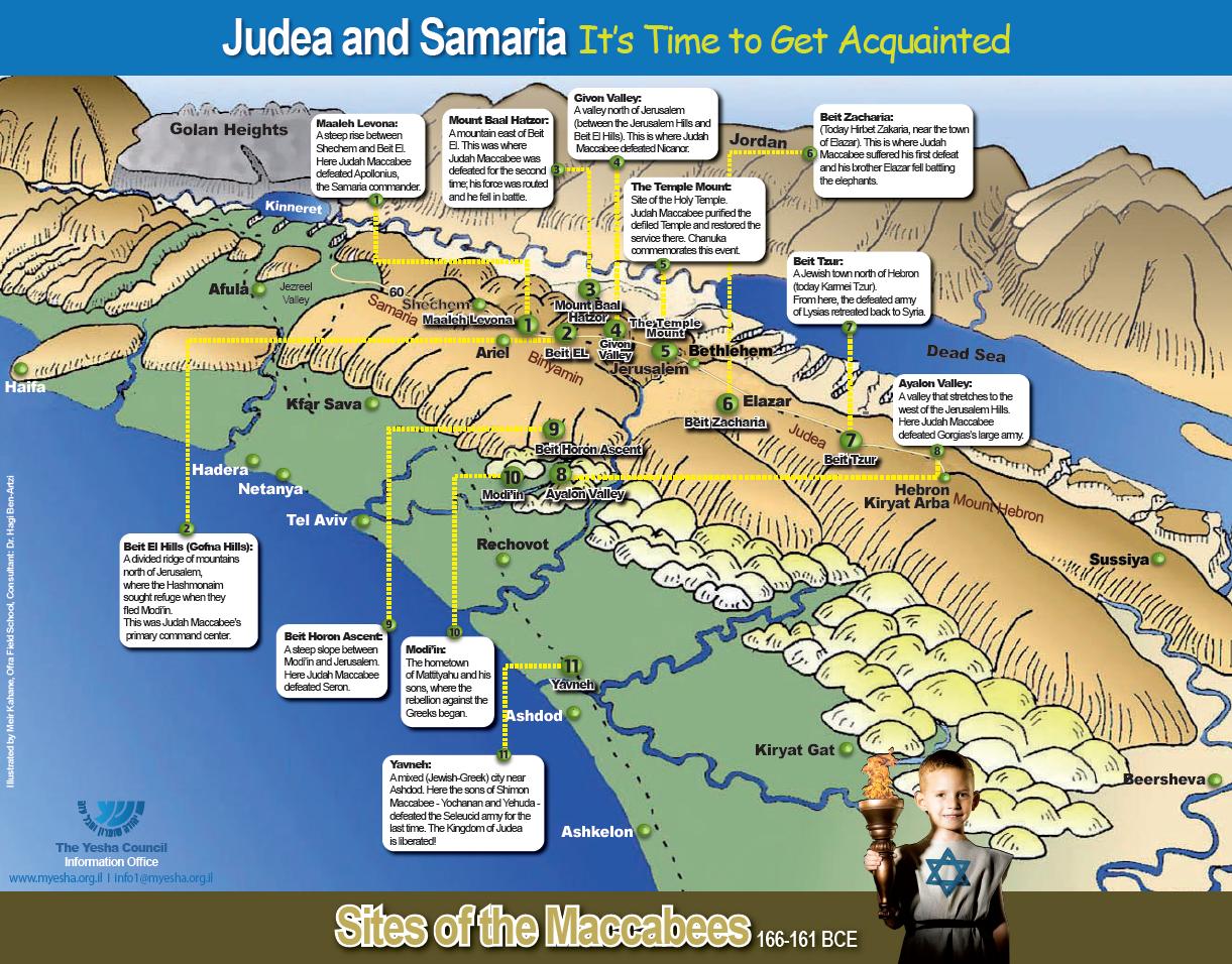 Courtesy of the Yesha Council Information Center