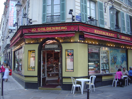 The Chez Jo Goldenberg restaurant in Paris. Credit: � 2005 David Monniaux via Wikimedia Commons. From jns.org photo