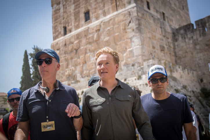Conan O'Brien in Jerusalem
