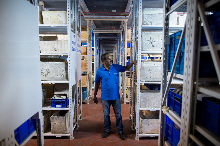 Israeli antiquities authority storage facility in Beit Shemesh