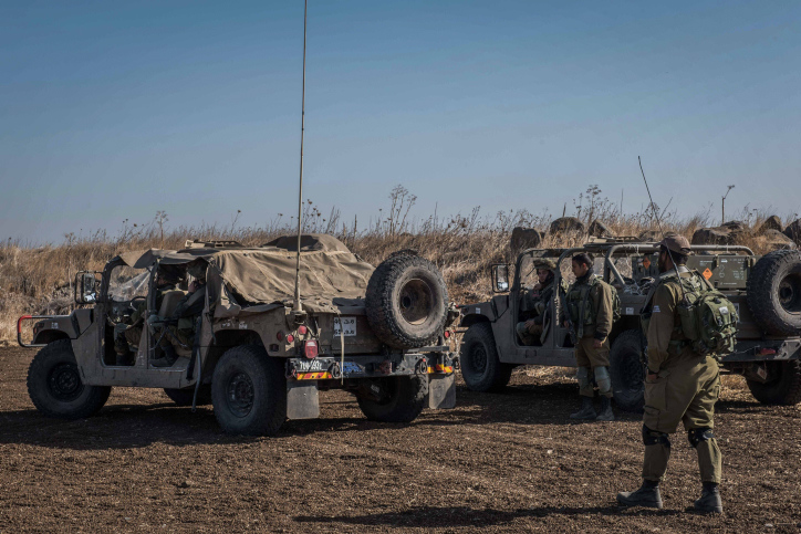 IDF on Syrian border