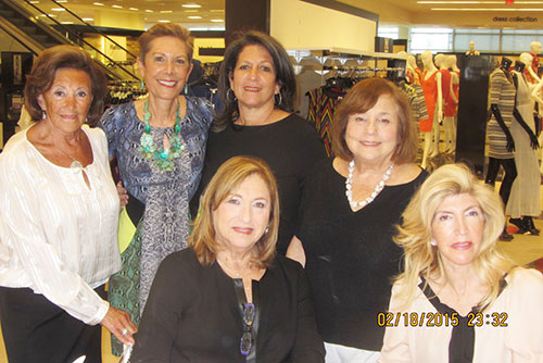 Young Israel of Bal Harbour sisterhood members enjoying the fashion show.