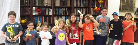 Awards ceremony at Chabad of South Broward.