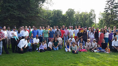 Annual JET BBQ students and staff.
