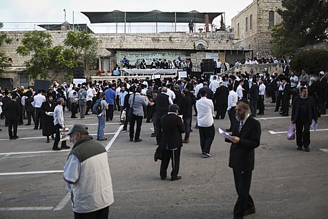 King David Tomb Protest 2