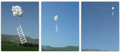 Jacob’s Ladder (2011) Performance, digital print by Ken Goldman Courtesy The JCC in Manhattan
