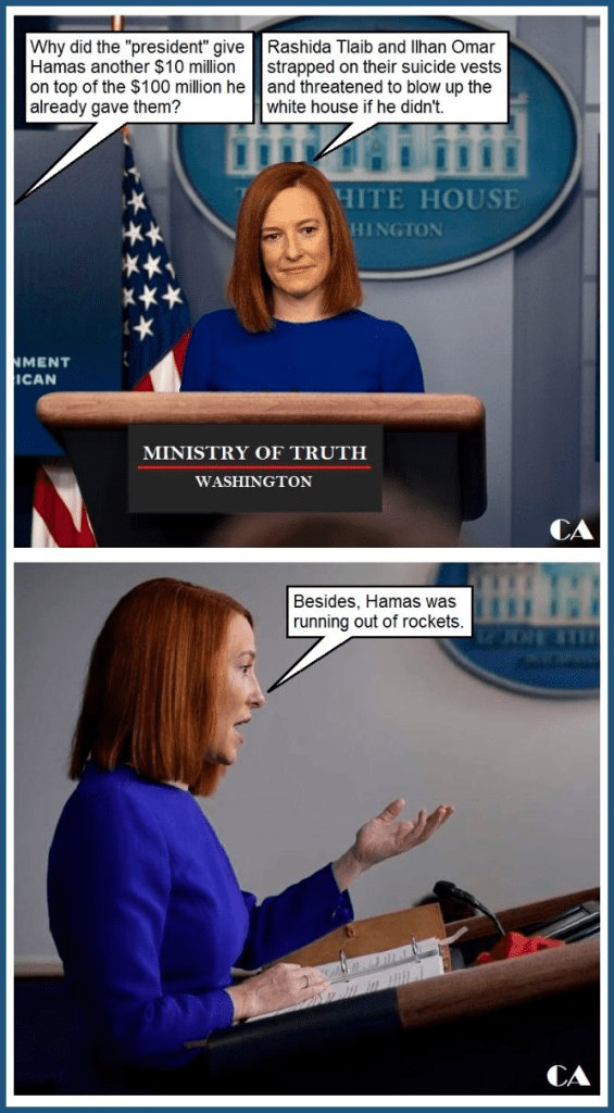 Jen Psaki runs the Ministry of Truth