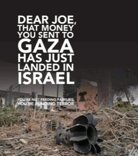 Money to Gaza landed in Israel