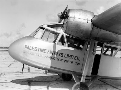 1934 5 seater airplane of the Palestine Airways photo