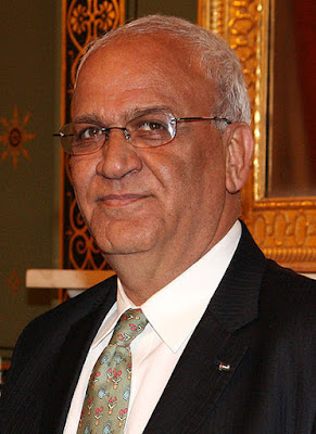 Saeb Erekat. Credit British Foreign and Commonwealth Office. Source: Wikipedia photo