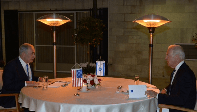  Benjamin Netanyahu with Joe Biden, 2014