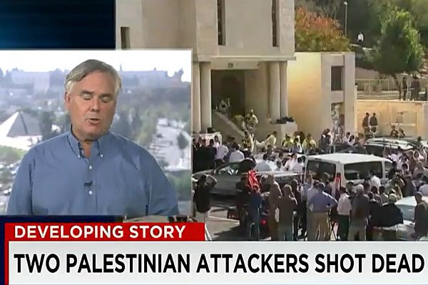 CNN stays "objective" and coldly reports that Israelis and "Palestinians" were killed. Terror? What terror?