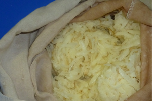 Drying the Potatoes