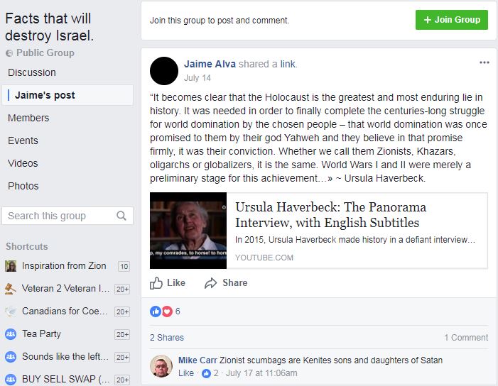 Facts that will destroy israel