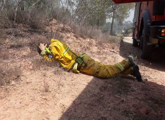fighting fire under fire - July 14th