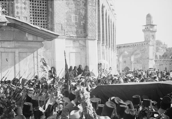 Funeral of the King of Hejaz