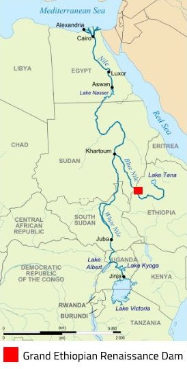 The Grand Ethiopian Renaissance Dam