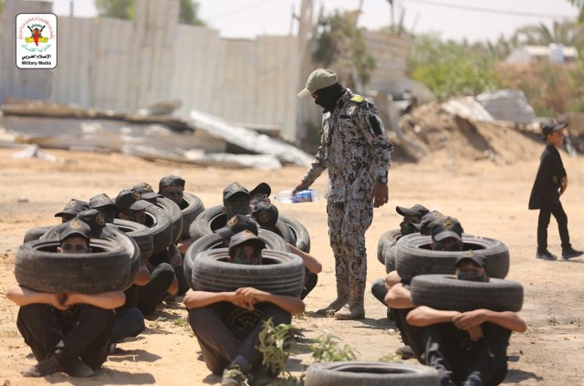 First day of summer camp sponsored by Hamas in Gaza