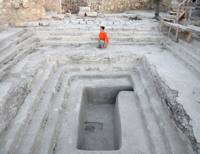 A mikvah from Second Temple days