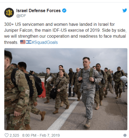 IDF tweet
