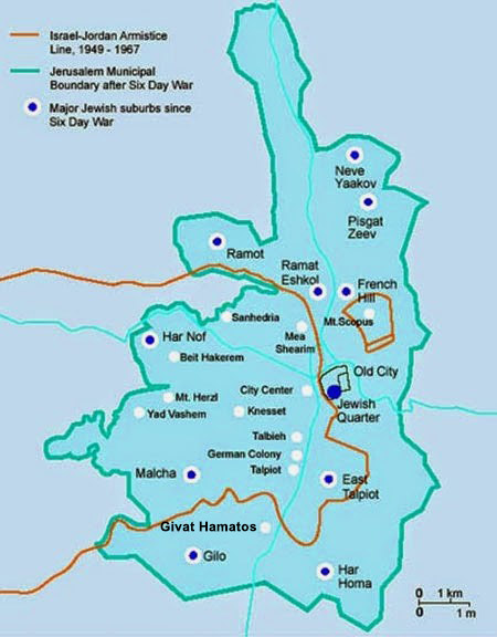 A Map of Jerusalem