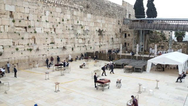 Western Wall, March 16, 2020