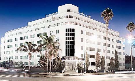 The Hotel Shangri-La in Santa Monica, California. The Hotel Shangri-La in Santa Monica, California.