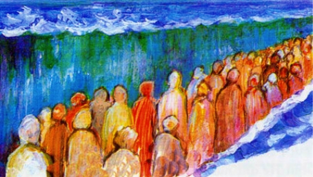 Red Sea splitting