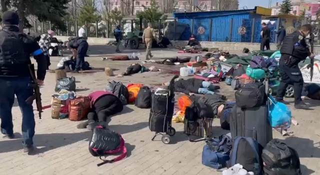 Kramatorsk train station attack