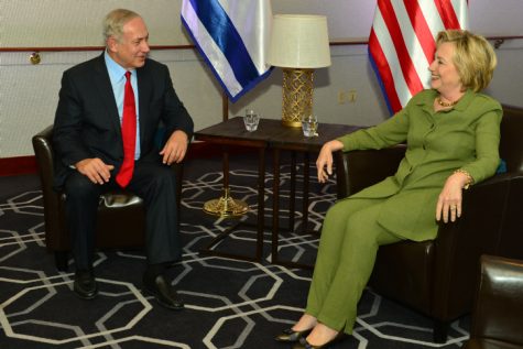 Clinton and Netanyahu