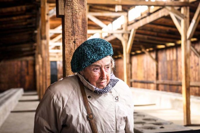 Giselle 'Gita' Cycowicz returning to the Auschwitz-Birkenau concentration and extermination camps