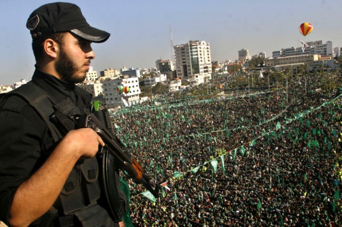 Hamas Rally in Gaza - Dec 2007